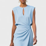 Olena – Elegantes Midi-Wickelkleid