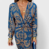 Milada - Elegantes Kleid mit langen Ärmeln