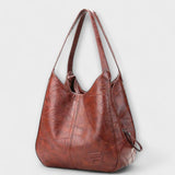 Cécile. - Vintage Leder Tasche