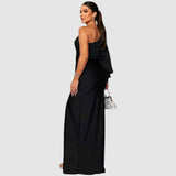 Meda - Elegantes Maxikleid mit einem Schulterträger