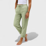 Klára - Leinen Stretchhose