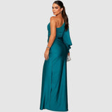 Meda - Elegantes Maxikleid mit einem Schulterträger
