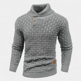 Elías – Stylischer Pullover mit Kragen und Knöpfen