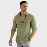 Leonardo - Leinenhemd Casual