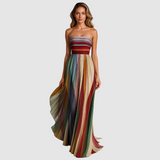 Sára - Buntes ärmelloses Kleid