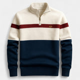 David – Pullover mit Viertelreissverschluss