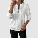 Rozárie - Stylischer geflochtener Pullover