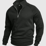 Libuše - Premium-Pullover mit Polo-Reissverschluss