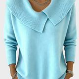 Lucia - Warmer Pullover mit weichem Kragen