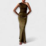 Elegantes Maxikleid mit einem Schulterträger