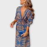 Milada - Elegantes Kleid mit langen Ärmeln