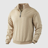 Libuše – Premium Pullover mit Viertelreissverschluss