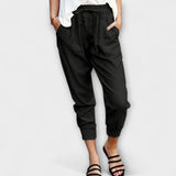 Blaire – Leichte Leinenhose mit Baumwollanteil