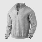 Libuše – Premium Pullover mit Viertelreissverschluss