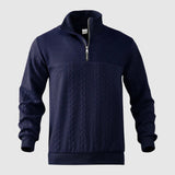 Libuše – Premium Pullover mit Viertelreissverschluss