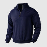 Libuše – Premium Pullover mit Viertelreissverschluss
