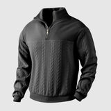 Libuše – Premium Pullover mit Viertelreissverschluss