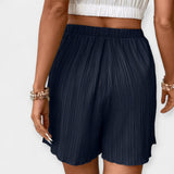 Nina - Stylische Shorts mit Vorderfalten
