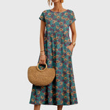 Valencia - Elegantes Blumenkleid
