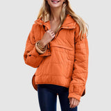 Anežka - Oversize-Bluse mit Kapuze
