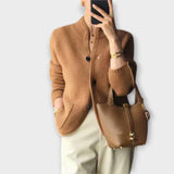 Alissa - Cremefarbener gemütlicher Cardigan