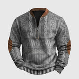 Charles - Pullover mit halbem Reissverschluss
