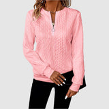 Rozárie - Stylischer geflochtener Pullover