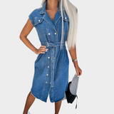 Beáta - Alltags Denim-Kleider
