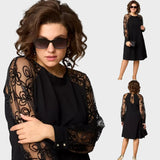 Celina - klassische Midi-Kleid für besondere Anlässe