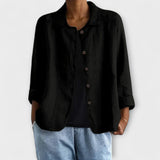 Mira - Altrosa leichte Strickjacke