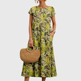 Valencia - Elegantes Blumenkleid
