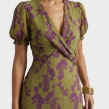 Natalia - Midi Kleid mit Blumenmuster
