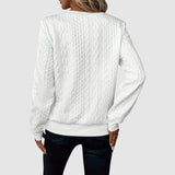 Rozárie - Stylischer geflochtener Pullover