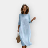 Kleid mit Bequemem Schnitt für den Bauch