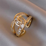 Eleganter Knotenring