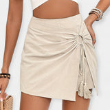 Aneta - Hohe Shorts mit Rock