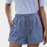 Ester - Shorts mit verstellbarem Gürtel