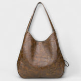 Cécile. - Vintage Leder Tasche