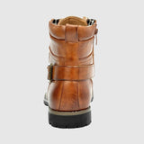 Libuše - Leder-Schuhe mit Schnürung