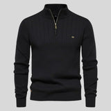 Libuše - Sweater mit Reißverschluss am Hals
