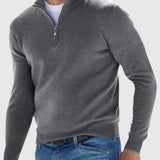 Libuše - Eleganter Pullover mit Reissverschluss