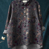 Ida | Legere Damenbluse mit Blumenprint