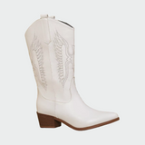 Elena - Lederwesten Cowboy-Stiefel