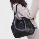 Cécile. - Vintage Leder Tasche