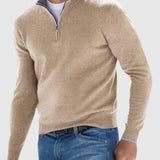 Libuše - Eleganter Pullover mit Reissverschluss