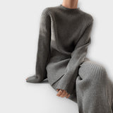 Albertina – 2-teiliges Cosy-Set aus Rippstrick