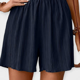 Nina - Stylische Shorts mit Vorderfalten