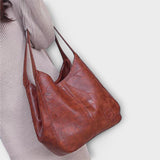 Cécile. - Vintage Leder Tasche