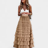 Valerie - Boho-Rock mit Netz-Satin-Verarbeitung