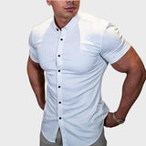 Ricardo - Kurzarm Slim Hemd